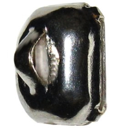 Split (Circumflex) shank - glass in metal (#45)