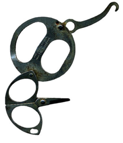 4-1 Functional design - Mechanical - Tools (Hook/Scissors) Steel (2-1/2")