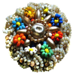 5-7.1 Beads - Colored Glass  (1-1/4")
