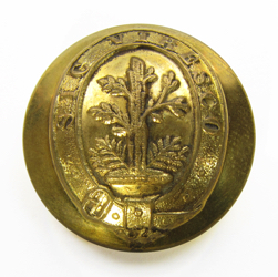 25-5.2.2.3 Plants (corresponds to Sec. 19 - Trees) - Tree and ferns  surmounting a torse with the family motto on a Belt of Distinction - 2-piece gilded brass - 1"