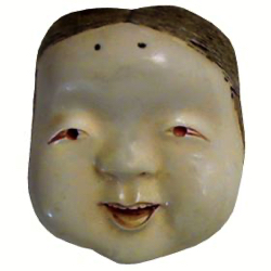8-0 Obi Dome - Ceramic with Paint DF - BM (1-1/4 x 1")