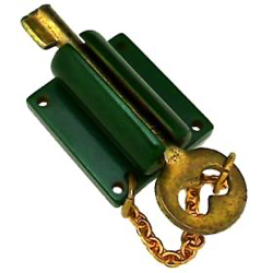 9-2 Snapettes - Pin type - Bakelite with Brass Key